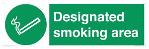 Designated smoking area